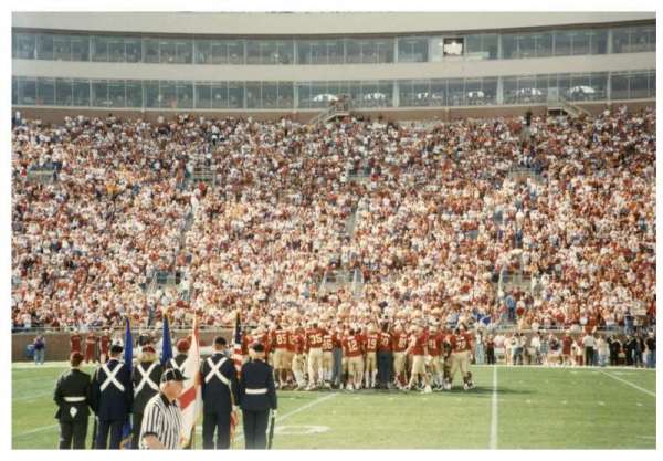 Bobby Bowden Field at Doak Campbell Stadium, section: 109, row: 1, seat: WC
