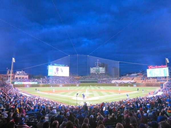 Wrigley Field, section: 117, row: 4, seat: 9