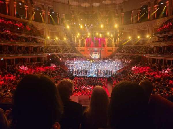 Royal Albert Hall, section: Grand Tier 23, seat: 12