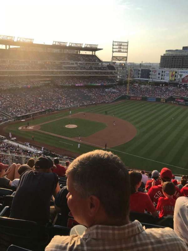 Nationals Park, section: 222, row: T, seat: 19