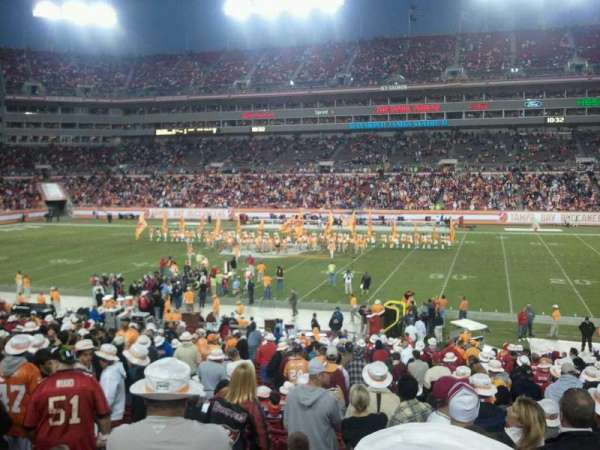 Raymond James Stadium, section: 112