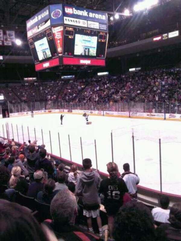 Heritage Bank Center, section: 117, row: I