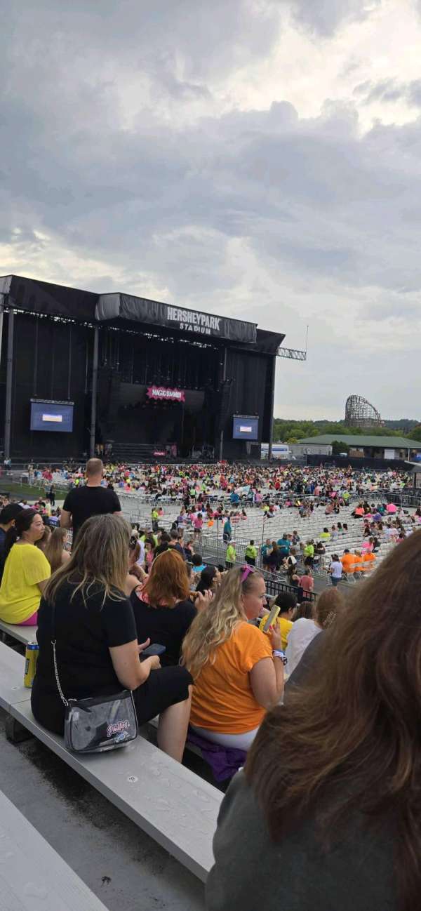 Hershey Park Stadium, section: 6, row: E, seat: 12