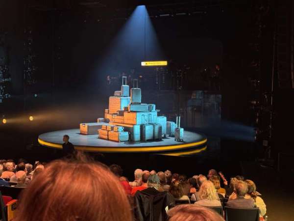 Loeb Drama Center, section: Orchestra R, row: F, seat: 4
