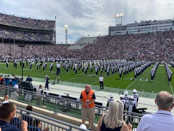 Beaver Stadium, section: EF, row: G