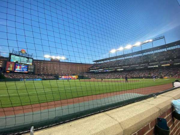 Oriole Park at Camden Yards, section: 60, row: 1, seat: 16