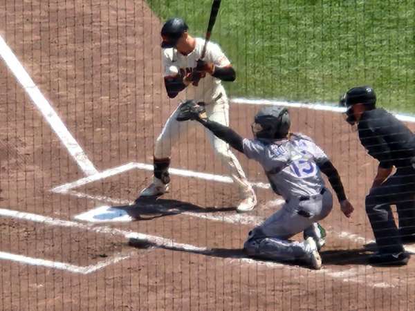 Oracle Park, section: 221, row: b, seat: 8