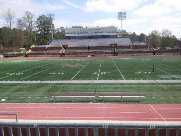 Robins Stadium, section: 104, row: E, seat: 13