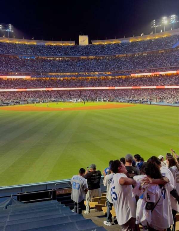 Dodger Stadium, section: 315PL, row: N, seat: 4