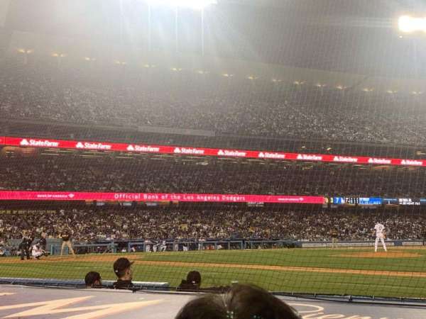 Dodger Stadium, section: 10DG, row: BB, seat: 4