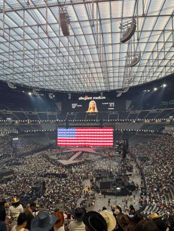 Allegiant Stadium, section: 247, row: 16, seat: 14