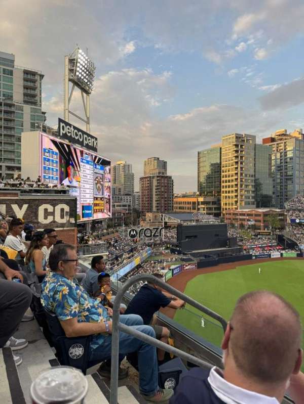 Petco Park, section: 324, row: 3, seat: 23