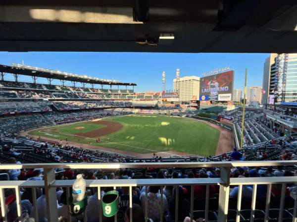 Truist Park, section: 213, row: WC, seat: 9