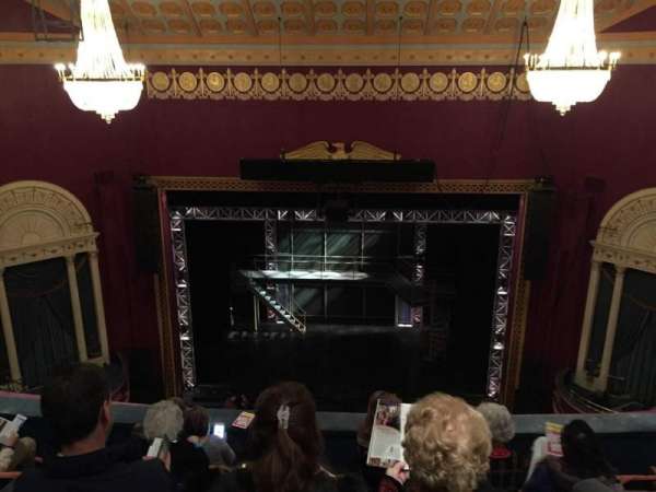 National Theatre, DC, section: Balcony C, row: F, seat: 105