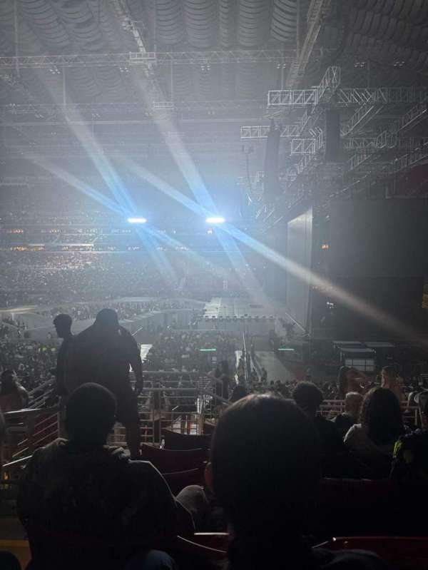 The Dome at America's Center, section: 110UP, row: GG, seat: 19