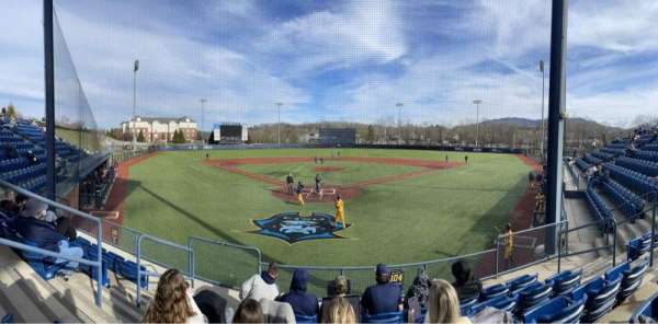 Thomas Stadium, section: 104, row: E, seat: 6