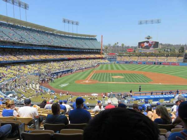 Dodger Stadium, section: 124LG, row: L, seat: 3