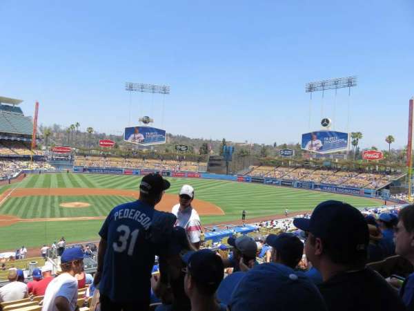 Dodger Stadium, section: 124LG, row: L, seat: 3