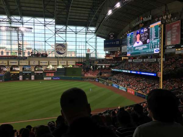 Daikin Park, section: 229, row: 10, seat: 3