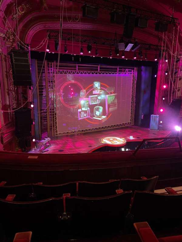 Dominion Theatre, section: Circle, row: D, seat: 34