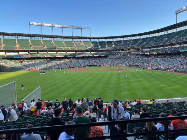 Oriole Park at Camden Yards, section: 87, row: 3, seat: 5