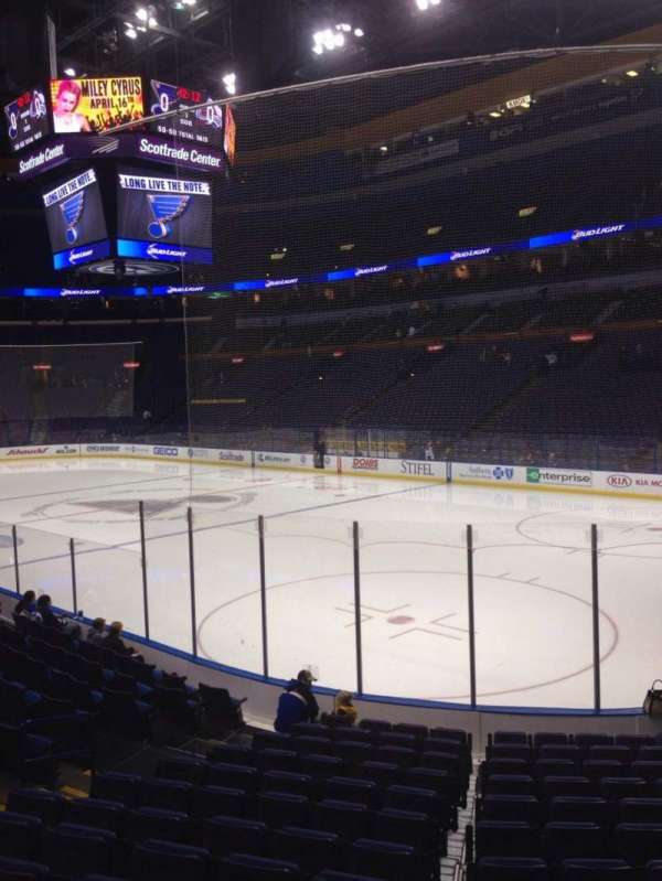 Enterprise Center, section: 126, row: N, seat: 3