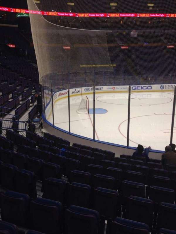 Enterprise Center, section: 106, row: K, seat: 3