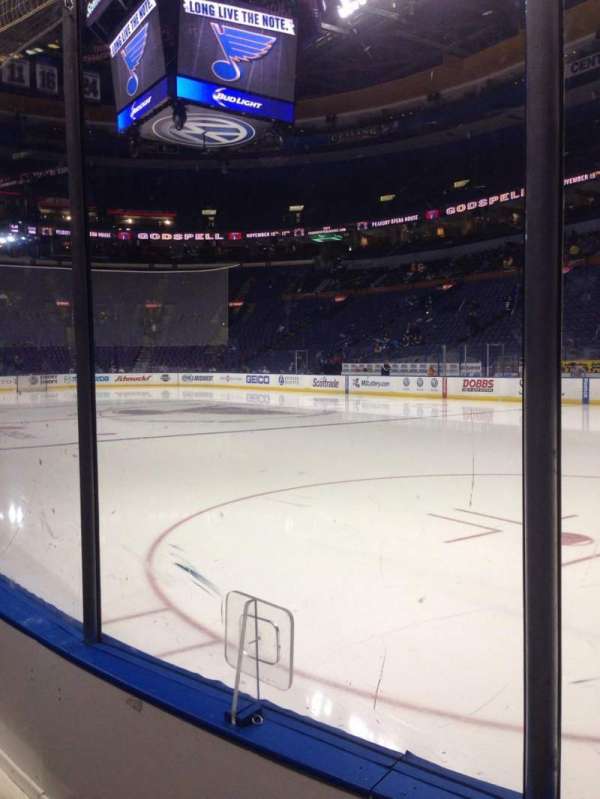 Enterprise Center, section: 113, row: B, seat: 3