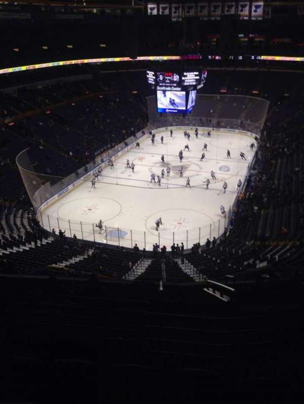 Enterprise Center, section: 310, row: L, seat: 3