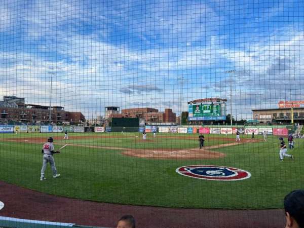 Four Winds Field, section: 110, row: C, seat: 7