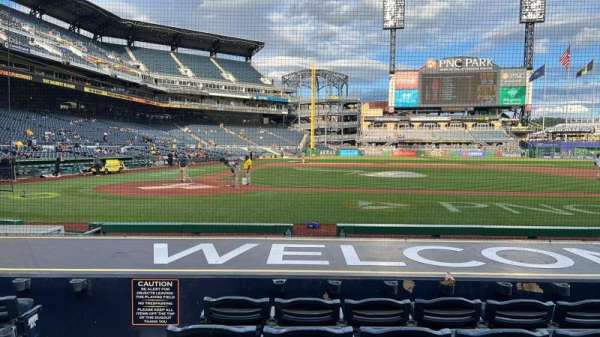 PNC Park, section: 12, row: K, seat: 10