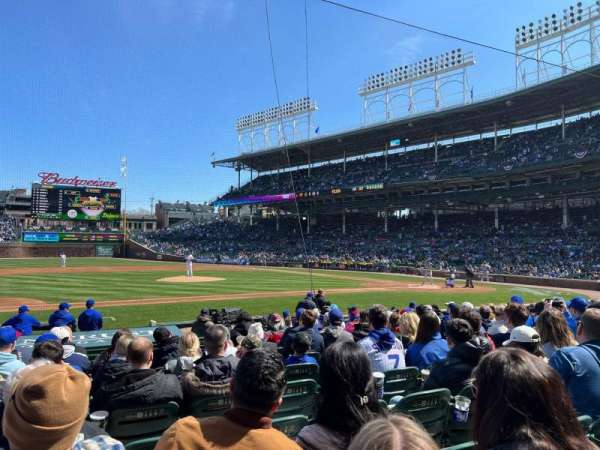 Wrigley Field, section: 12, row: 14, seat: 8