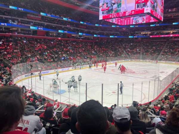 Little Caesars Arena, section: 114, row: 15