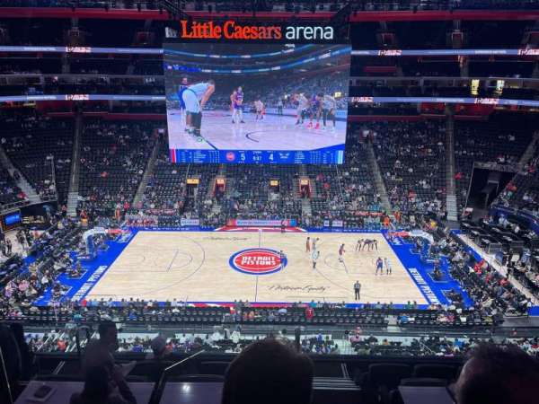 Little Caesars Arena, section: M11, row: 2, seat: 9
