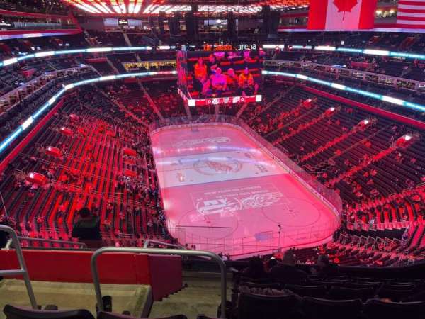 Little Caesars Arena, section: 220, row: 8, seat: 19