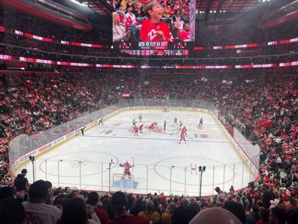 Little Caesars Arena, section: 102, row: 23, seat: 14
