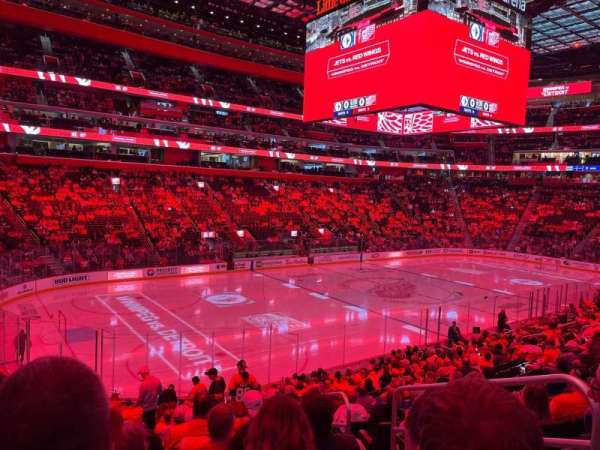 Little Caesars Arena, section: 113, row: 19, seat: 3