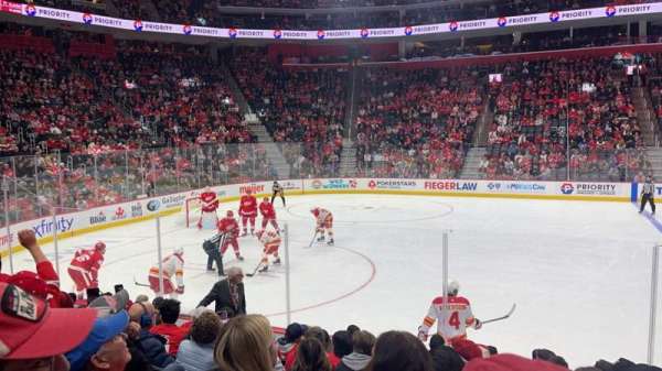 Little Caesars Arena, section: 124, row: 9, seat: 12