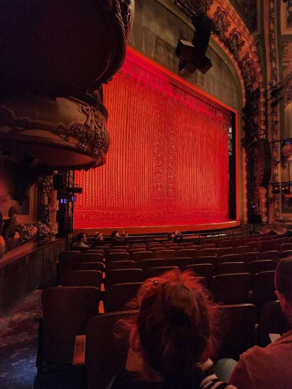 New Amsterdam Theatre, section: Orchestra L, row: K, seat: 25