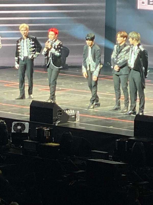 Prudential Center, section: 8, row: 15, seat: 9