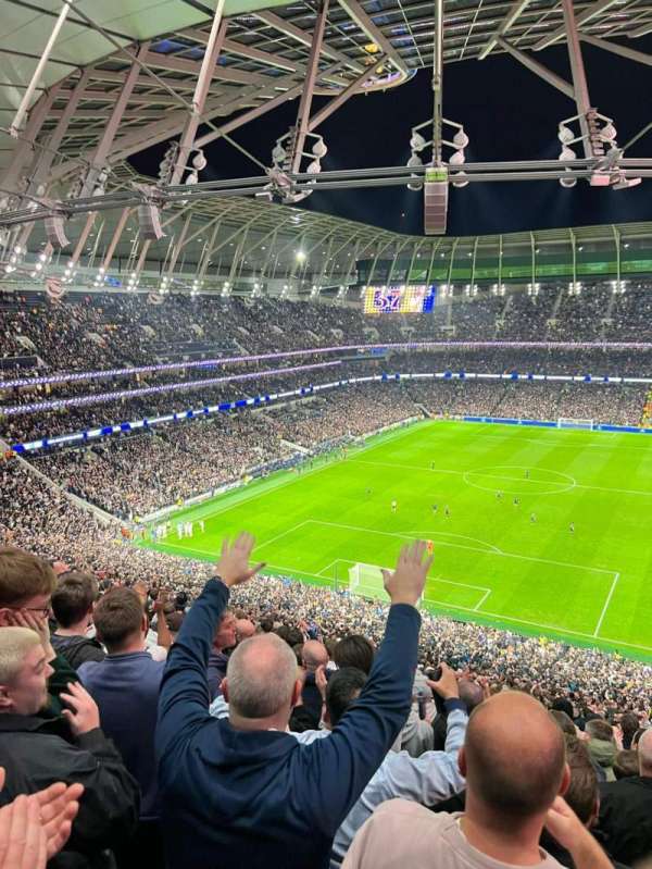 Tottenham Hotspur Stadium, section: 323, row: 69, seat: 155