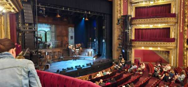 CIBC Theatre, section: Dress Circle Box 1, row: BX1, seat: 213