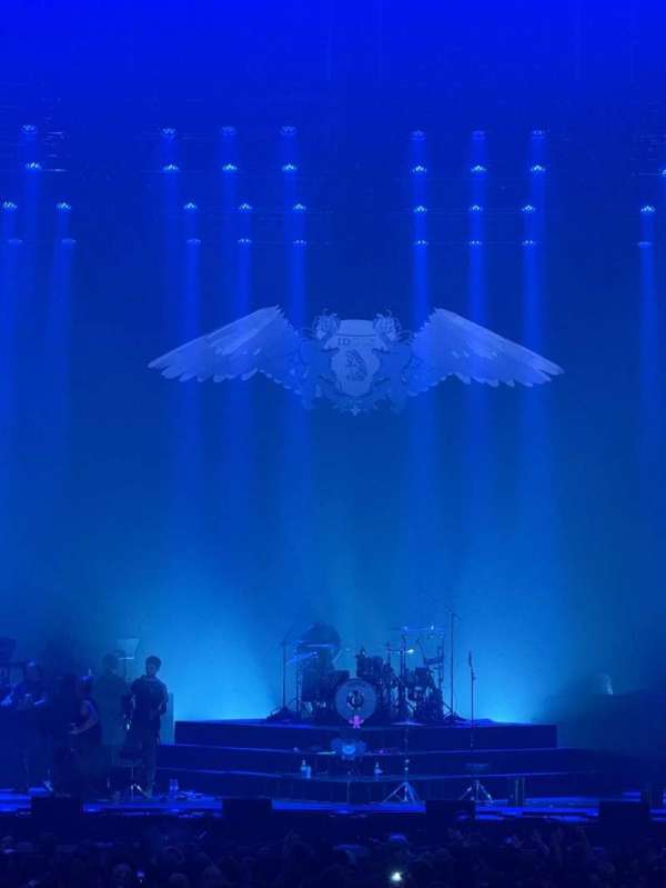 Adidas Arena, row: 6, seat: 1