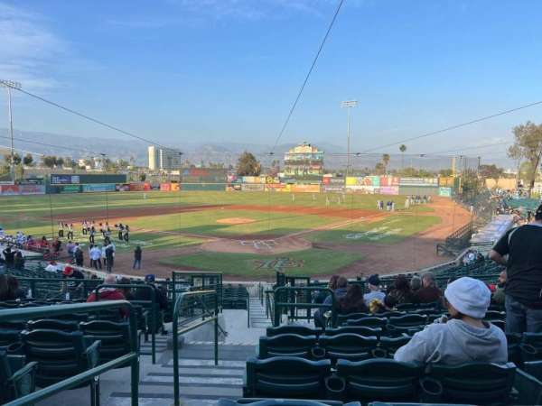 San Manuel Stadium, section: 201, row: L, seat: 26