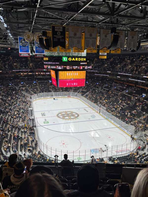 TD Garden, section: 325, row: 11, seat: 8