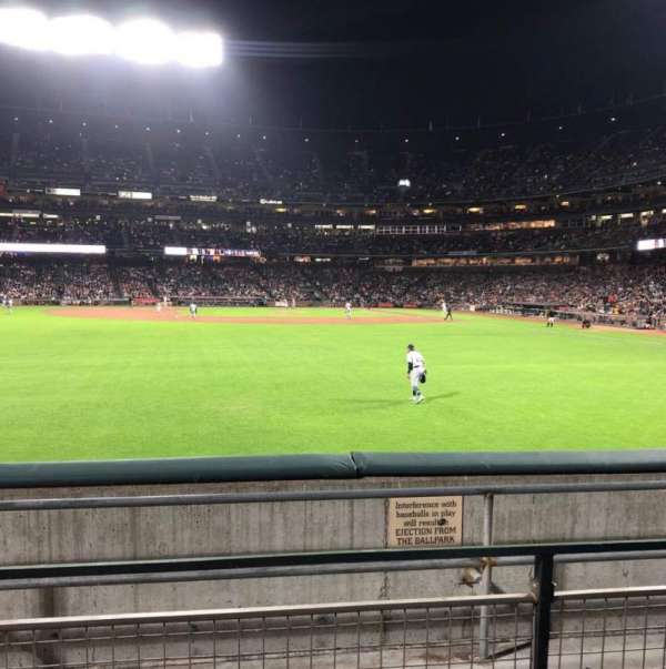 Oracle Park, section: 138, row: 2, seat: 11