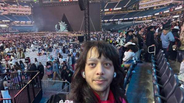 SoFi Stadium, section: C128, row: 2, seat: 11