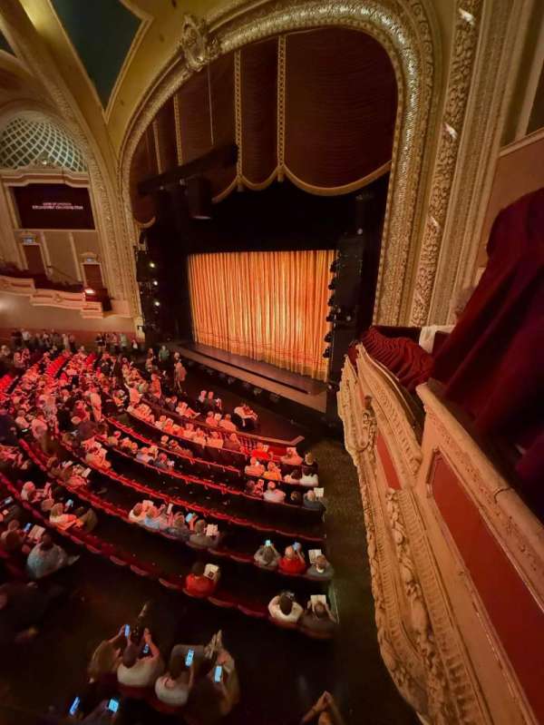 Orpheum Theatre, Minneapolis, section: Balcony 8, row: A, seat: 3