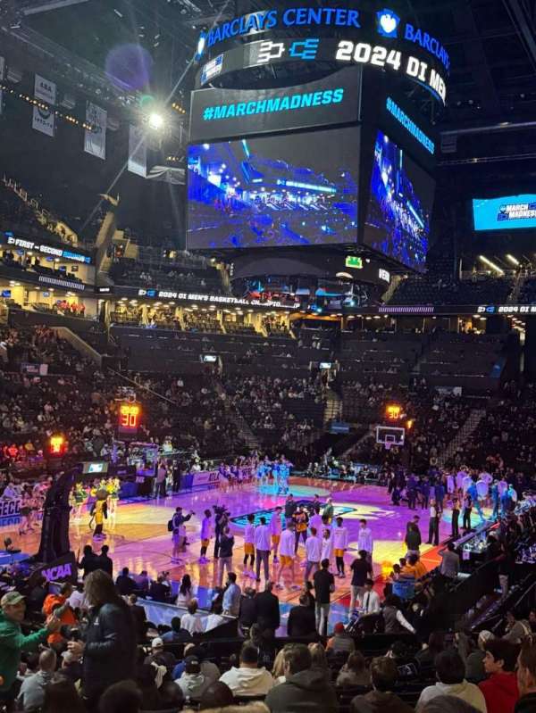 Barclays Center, section: 13, row: 17, seat: 17