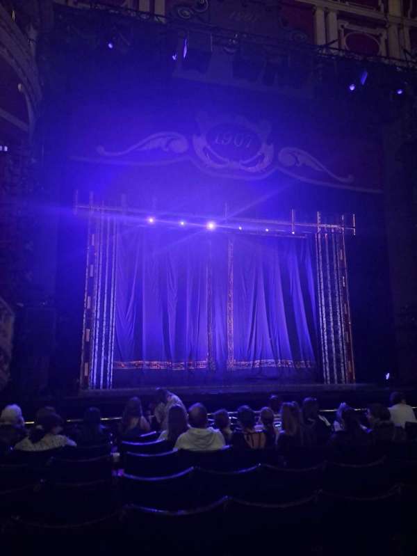 Sunderland Empire, section: Stalls, row: J, seat: 27